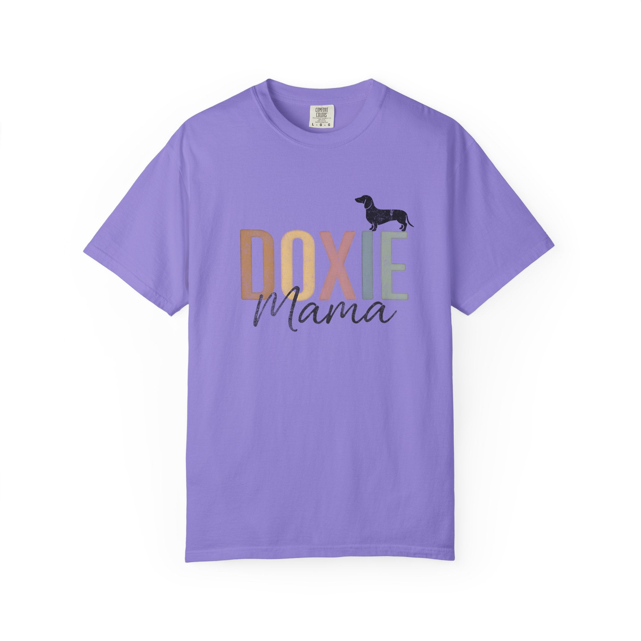 Retro Dachshund Mom Tee