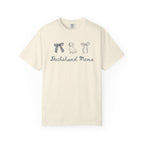 Dachshund Mama T-Shirt — Cute Paw Print & Bows Tee for Dog Lovers