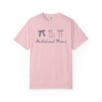 Dachshund Mama T-Shirt — Cute Paw Print & Bows Tee for Dog Lovers