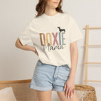 Retro Dachshund Mom Tee