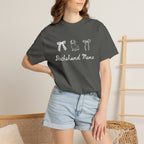 Dachshund Mama T-Shirt — Cute Paw Print & Bows Tee for Dog Lovers