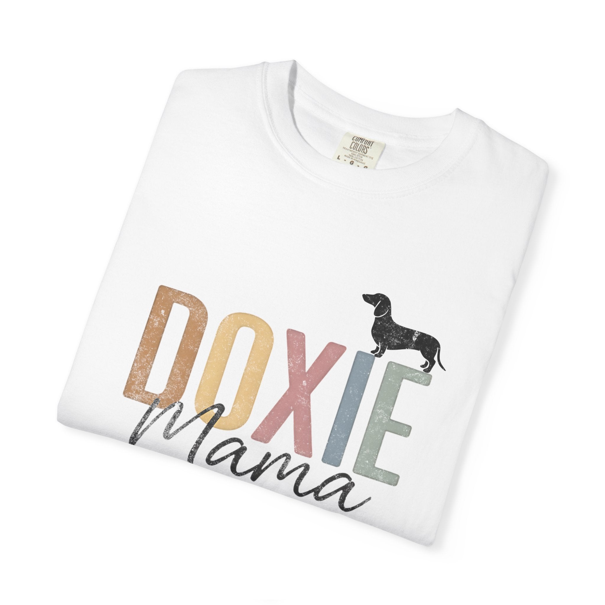 Retro Dachshund Mom Tee